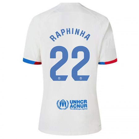 FC Barcelona Raphinha 22 Udebanesæt 2023-24 Kortærmet